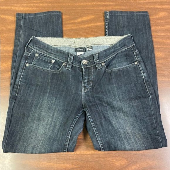 Marmot Straight Leg Jeans, Size 4, EUC - Picture 8 of 13